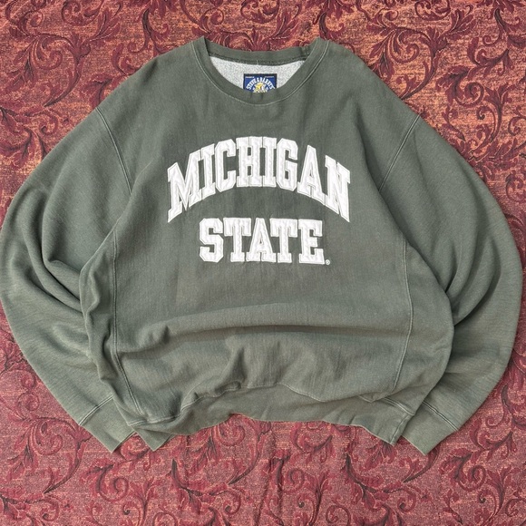Steve & Barry's Other - VTG Michigan State Varsity Crewneck